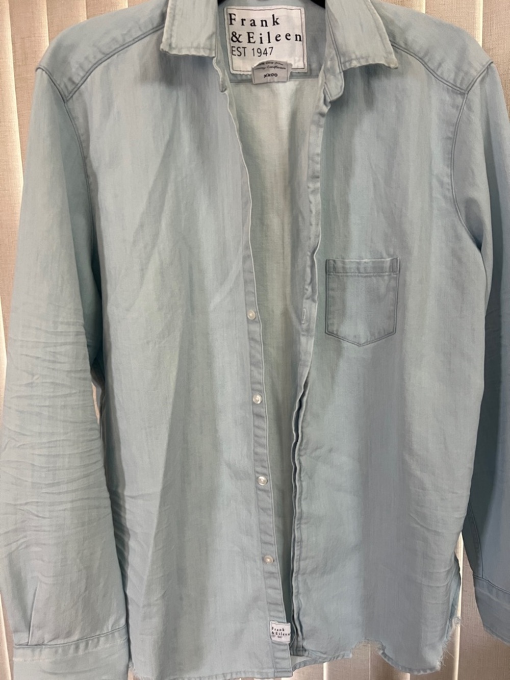 Frank & Eileen EILEEN DENIM shirts size Large - Picture 4 of 9